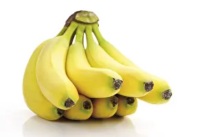 Rich In Vitamins Nutrition Drucke: Bunch of bananas