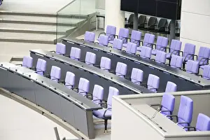 Government District Berlin Drucke: Bundestag in Berlin