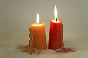 Burning Candles Drucke: Burning candles