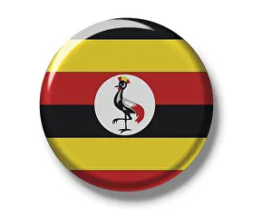 Drucke von Knopf, Flagge von Uganda Verwandte Bilder Drucke: Knopf, Flagge von Uganda.