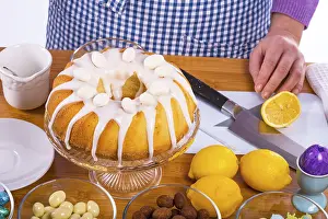 Whipped Cream Desserts Drucke: Cake glaze preparation