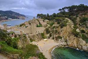 Costa Brava Spain Drucke: Cala Es Codolar, Tossa de Mar, Costa Brava
