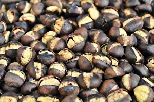 Roasted Chestnuts Drucke: Caldarroste, roasted chestnuts