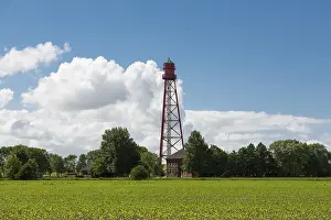 North Sea Lighthouse Drucke: Campen Lighthouse, highest lighthouse in Germany