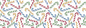 Christmas Desserts Drucke: Candy cane Christmas pattern