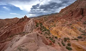 Eroded Sandstone Formations Drucke: Canyon of eroded sandstone formations