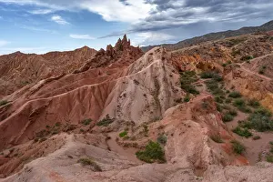 Eroded Sandstone Formations Drucke: Canyon of eroded sandstone formations
