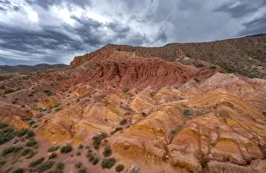 Eroded Sandstone Formations Drucke: Canyon of eroded sandstone formations