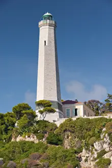 Mediterranean Sea Navigation Drucke: Cap Ferrat lighthouse, seafaring