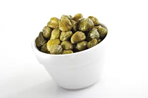 Studio Shot Still Life Food Drucke: Capers