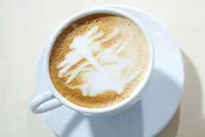 Coffee Nutrition Drucke: Cappuccino