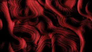 Modern Technology Background Drucke: A captivating 3D render showcasing dynamic
