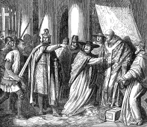 Christian History Drucke: The capture of Pope Paschal II