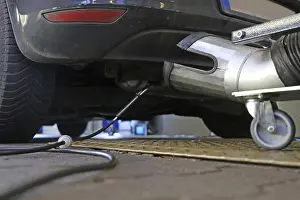 Environmental Damage Drucke: Car during the emissions test