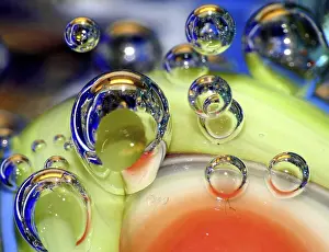 Water Droplet Drucke: Carbonic acid (2)