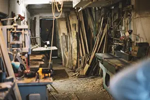 Construction Site Images Drucke: Carpentry concept