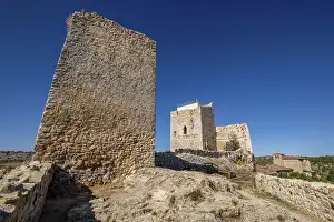 Deserted Castle In Spain Drucke: Castillo de Calatanazor, Castillo de los Padilla