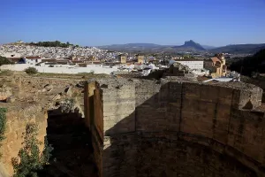 Teil des Burgenkomplexes, Alcazaba