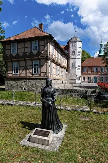 Northern Germany Attractions Drucke: Castle Fallersleben, Wolfsburg