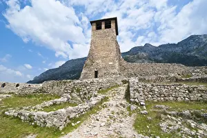 Drucke von Schloss von Kruja, Albanien Schloss Drucke: Schloss Kruja, Albanien