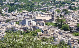 Mallorca Architecture Drucke: View of Soller
