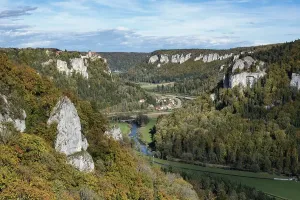 Solitude In Nature Drucke: View from the Eichfelsen into Upper Danube Valley