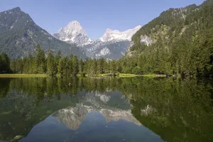 Austrian National Park Scenery Drucke: Schiederweiher, Hinterstoder, Upper Austria