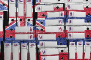 Polynesian Island Flags Drucke: Hawaii Flag Colors Folder Stack