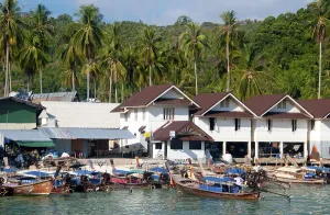 Gerahmter Druck : Ko Phi Phi besteht aus zwei Inseln. Gerahmter Druck : Ko Phi Phi besteht aus zwei Inseln.