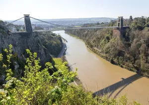 Isambard Kingdom Brunel Design Drucke: Clifton suspension bridge, Clifton