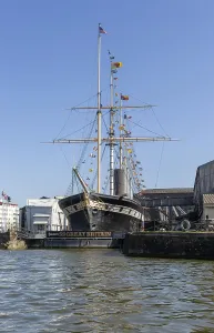 Isambard Kingdom Brunel Design Drucke: SS Great Britain museum Victorian steamship