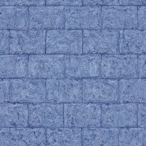 Textured Background Image Drucke: Rectangular bricks creating a uniform pattern