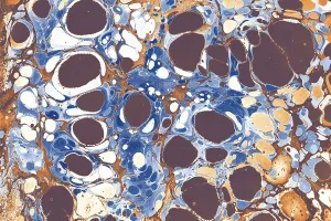 Traditional Ebru Marbling Drucke: Abstract creative marble pattern texture