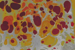 Ebru Marbling Artwork Drucke: Abstract creative marble pattern texture