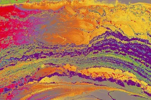 Abstract Creative Patterns Drucke: Abstract creative marble pattern texture