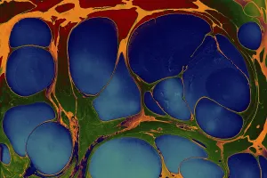 Deserted Landscape Illustrations Drucke: Abstract creative marble pattern texture