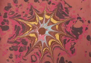 Abstract Art Illustration Drucke: Abstract creative marble pattern texture