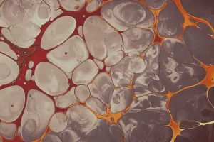 Ebru Marbling Art Drucke: Abstract creative marble pattern texture