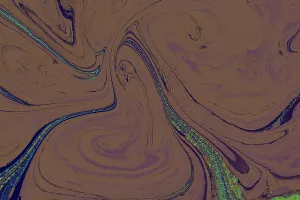 Empty Deserted Landscapes Drucke: Abstract creative marble pattern texture
