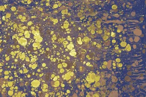 Ebru Marbling Art Drucke: Abstract creative marble pattern texture
