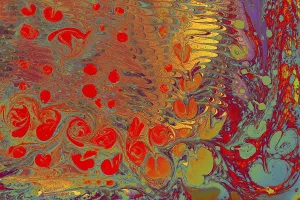 Abstract Art Patterns Drucke: Abstract creative marble pattern texture