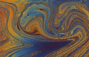 Abstract Art Illustration Drucke: Abstract creative marble pattern texture