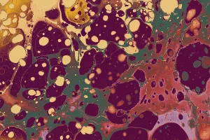 Traditional Ebru Marbling Drucke: Abstract creative marble pattern texture