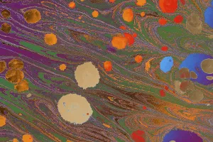 Ebru Marbling Artwork Drucke: Abstract creative marble pattern texture