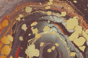 Traditional Ebru Art Drucke: Abstract creative marble pattern texture