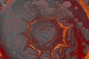Traditional Ebru Art Drucke: Abstract creative marble pattern texture