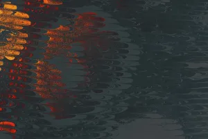 Ebru Marbling Techniques Drucke: Abstract creative marble pattern texture