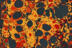 Traditional Ebru Art Drucke: Abstract creative marble pattern texture