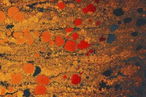 Empty Deserted Backgrounds Drucke: Abstract creative marble pattern texture