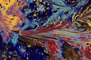 Abstract Art Patterns Drucke: Abstract creative marble pattern texture